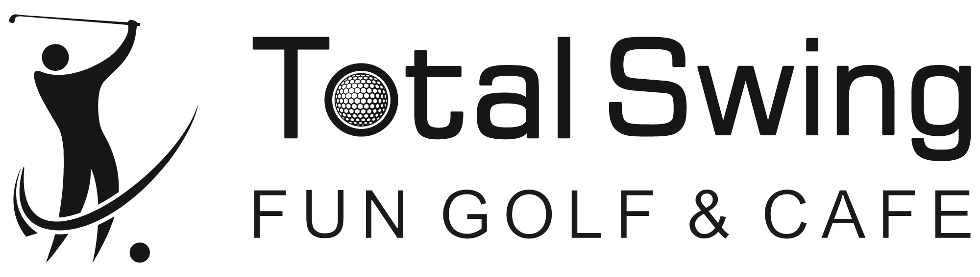Logo Total Swing Golf - Fun Golf & Cafe, Golf Jababeka, Golf Lippo Cikarang, Belajar Golf, Simulator Golf